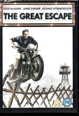 THE GREAT ESCAPE - Steve McQueen, James Garner - DVD *NEW & SEALED* REF:BLKSPI - Image 1 of 2