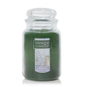 Shimmering Christmas Tree Yankee Candle Large Jar 22oz 623g NEW CHRISTMAS RARE - Picture 1 of 3