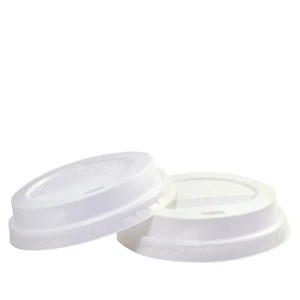 Deckel für Coffee to go Becher 0,2l und 0,3l, 1000Stk mit Trinkloch, 80mm - Bild 1 von 1
