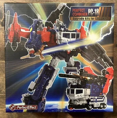Genuine Transformers Perfect Effect Combiner PC-18 Upgrade GOD JINRAI Legend LG - Image 1 of 3