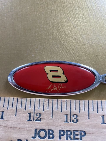 Dale Earnhardt Jr Keychain Red Budweiser 8 Chevrolet Cover