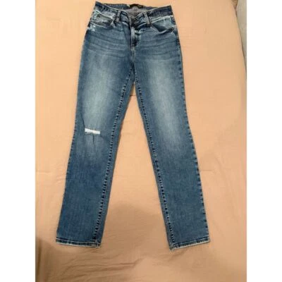 KUT Catherine Boyfriend Distressed Light Wash Denim Jeans Size 4 - Image 1 of 4