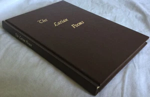 The Larian Poems 1972 Hardcover Book SIGNED by Author - Bild 1 von 4