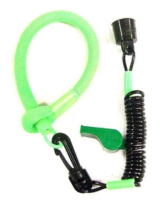 SEADOO GTX RXT RXP RXPX GTI 4 TEC DESS SLIP ON LANYARD GREEN - Picture 1 of 1
