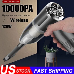 120W Cordless Handheld Vacuum Cleaner Small Mini Portable Car Auto Home Wireless - Picture 1 of 13