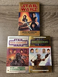 STAR WARS Young Jedi Knights Paperback Books Lot Of 3- Anderson/Moesta - Picture 1 of 3