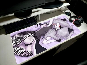Loona Helluva Boss Furry Yiff XL Mousepad Gaming Desk Mat TCG CCG Playmat Mat - Picture 1 of 7