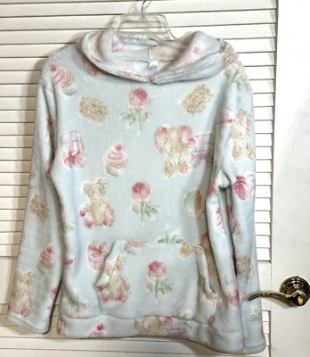 Sudadera con Capucha Plush Lounge Súper Suave Talla Grande/Extra Grande Mujer Usada en Excelente Condición Foto 1 de 4