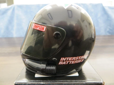 Simpson First Edition Mini Helmet NASCAR Driver Bobby Labonte #18  New Cover