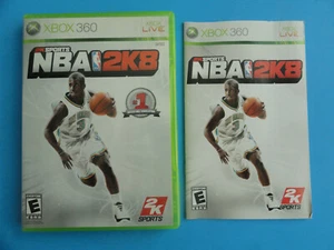 OHNE SPIEL - XBOX 360 NBA 2K8 -2K SPORTS - NUR HÜLLE & HANDBUCH - OHNE SPIELDISC - Bild 1 von 4