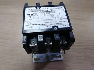 CDP-C3P60A-24 or CDP2-C3P60A-24 - Sprecher Schuh - Contactor  3P Coil 24VAC - Picture 1 of 5