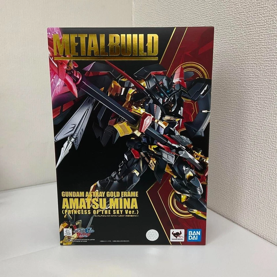 Bandai Metal Build Mbf-p01-re2amatu Gundam Astray Gold Frame Amatsu Mina Princes