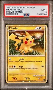 PSA 9 - Pikachu Spanish Holo 2010 Pokemon World Promo - Pokemon - Picture 1 of 5
