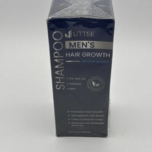Biotin Hair Growth Shampoo for Men: Natural Thickening Shampoo with Tea Tree Oil - Picture 1 of 6