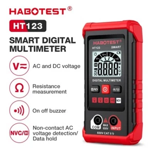 UK Professional Digital Multimeter Voltmeter Ohmmeter Ammeter Multi Tester Meter - Picture 1 of 6
