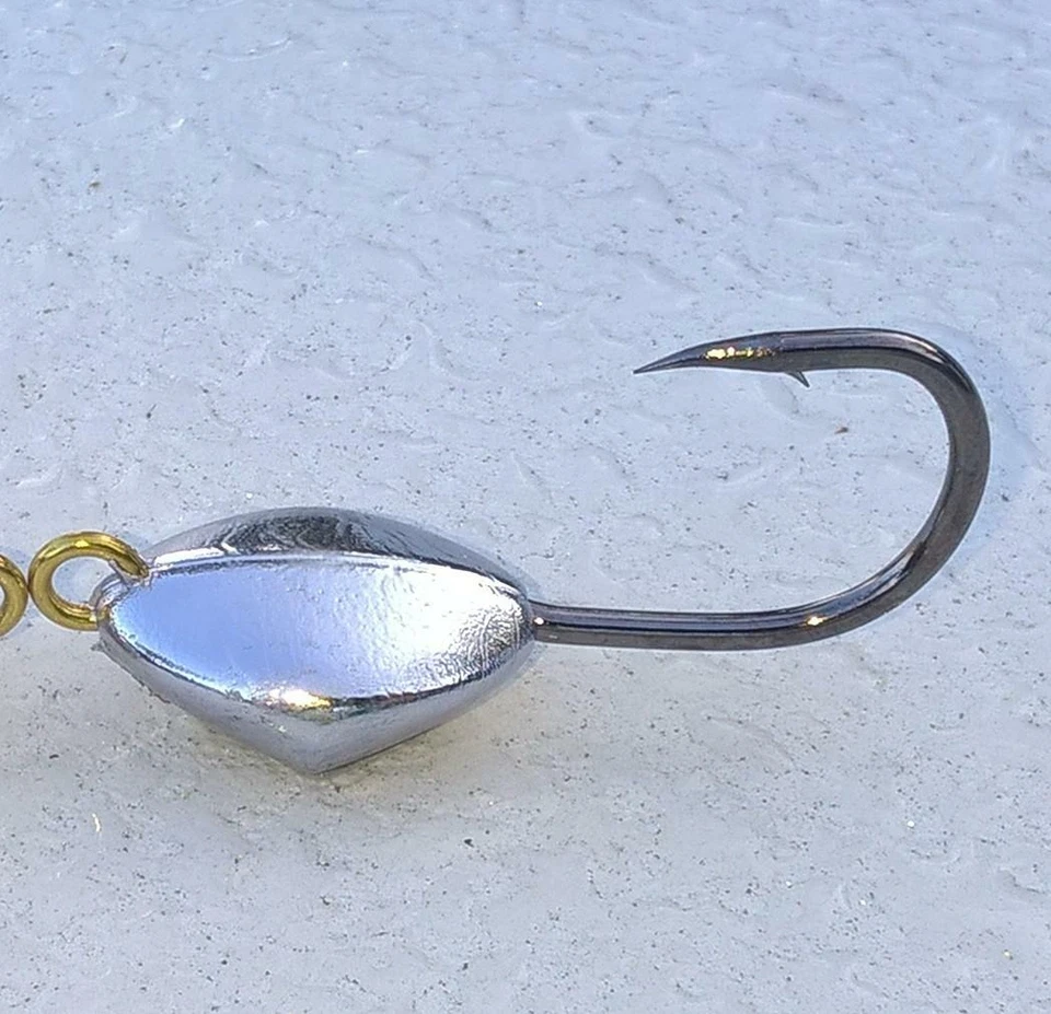 20PK TOG BLACKFISH Unpainted SHEEPSHEAD Ocean Sea Sweeper JIGS Tautog Porgy  - Image 1 of 1