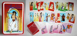 JUEGO DE 32 CARTAS MUY RARO VINTAGE AÑOS 90 ALADDIN QUARTETT DE MIKA GRECIA ¡NUEVO COMO NUEVO! - Imagen 1 de 8