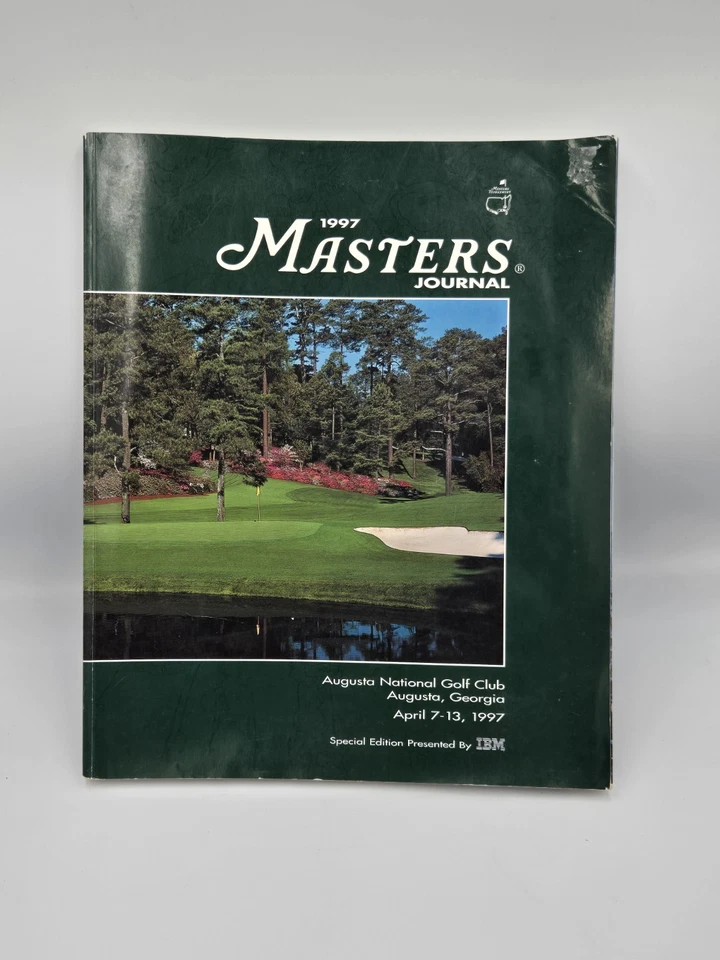 Diario Torneo Masters 1997 Tiger Woods gana Augusta + folleto Foto 1 de 4
