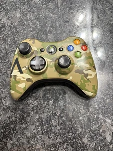 Xbox 360 Official Authentic Halo Special Ed. Camo Wireless Remote Controller - Picture 1 of 6