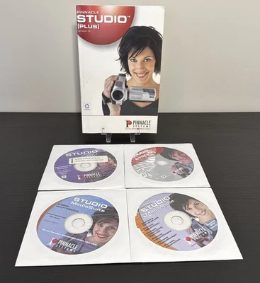 PINNACLE STUDIO Plus 9 / Studio Media Suite With 1 Manual And 4 Disc - Image 1 of 4