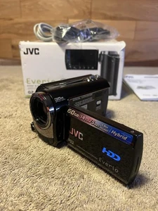 JVC Everio GZ-MG364BEK Handheld High Definition HDD Camcorder Black Tested - Picture 1 of 17