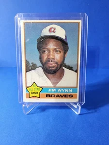 1976 Topps Baseball Jimmy Wynn #395 Atlanta Braves  - Picture 1 of 3