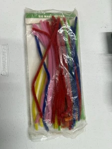 Pipe Cleaner Fuzzy Fiber Covered Metal Wires for Art Craft - Picture 1 of 2
