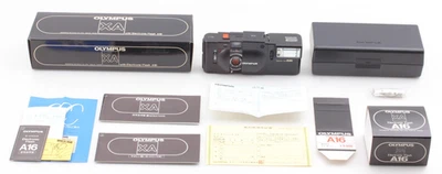 ▶️ [Unused in Box] Olympus XA Rangefinder Film Camera A16 Flash From JAPAN - Image 1 of 4