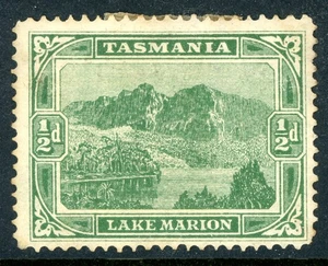 Tasmania 1908 Australia ½p Green Typo Perf 12½ Mint V960 - Picture 1 of 6