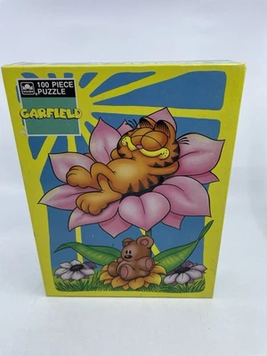 PUZZLE GARFIELD 100 PIEZAS VINTAGE NUEVO - (NUEVO SIN ABRIR) 1978 Foto 1 de 4