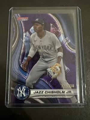 2024 Bowman's Best - Jazz Chisholm #36 Purple Refractor /250 - Image 1 of 2