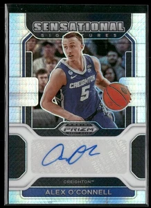 Alex O'Connell 2022 Prizm Draft #SS-AOC AU Signatures Prizm Hyper Creighton - Foto 1 di 2