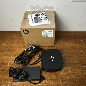 HP | G5 Essential | Estación de acoplamiento USB tipo C | 72C71AA#ABA | Negra - Imagen 1 de 4
