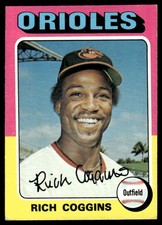 1975 Topps Rich Coggins Baltimore Orioles #167