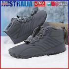 Rubber Camping Sneakers Waterproof Snow Boots For Outdoor Walking (dark Grey 43)