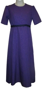 Amish Mennonite Tall Modest Cape Dress 40"B/33"W Christian Handmade Feminine - Picture 1 of 7