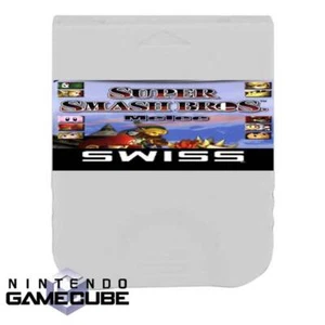 Tarjeta de memoria GameCube Plug and Play Super Smash Bros Melee SWISS Loader SD2SP2 - Imagen 1 de 2