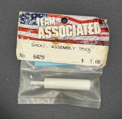 Team Associated Vintage 6429 Shock Assembly Tool (White) - Image 1 of 2