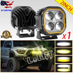 2Inch LED Cube Pod Work Light Bar Strobe Spot Driving Fog Offroad 4WD UTV ATV - Picture 1 of 9