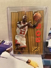 Michael Jordan 1997-98 Skybox Z Force Boss Chicago Bulls HOF