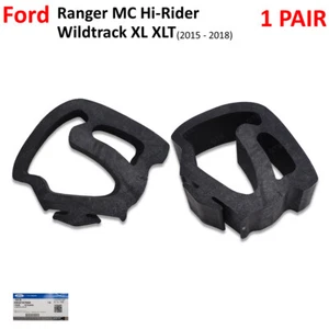 2x Side Rubber Hood Adjustable Bumper Bonnet For Ford Ranger MC 2015 - 2018 - Picture 1 of 11