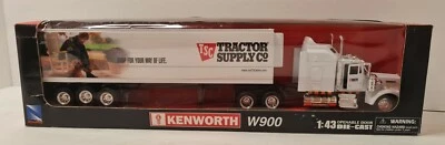 KENWORTH W 900 1:43 SCALE DIE CAST TRACTOR SUPPLY CO. SEMI TRUCK LONG HAULER - Image 1 of 4