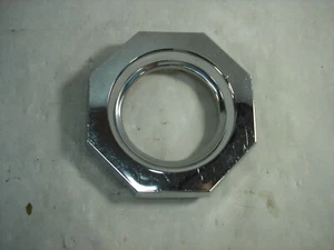 1972-1979 LINCOLN CONTINENTAL MARK IV CHROME CENTER HUBCAP TRIM SURROUND - Picture 1 of 6