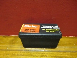 Daisy Premium Steel Slingshot Ammo 1/4 Inch Diameter 250 Count - Picture 1 of 4