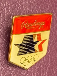 LOS ANGELES 1984 - RAWLINGS OLYMPIC SPONSOR PIN - Picture 1 of 1