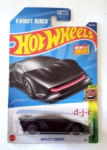 2022 Hot Wheels EXOTICS HW K.I.T.T. CONCEPT Black #185 - Picture 1 of 2