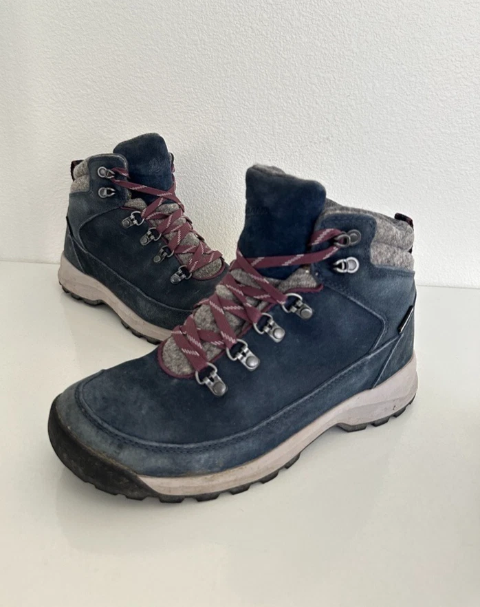 Danner Adrika Botas de Senderismo Lana Azul Marino Púrpura Impermeable Cuero Para Mujer 7.5 EU 38 Foto 1 de 4