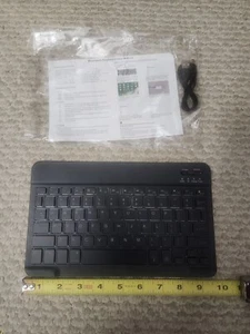 Portable Slim Bluetooth Keyboard For Samsung Galaxy Tab A/A7/A8/S6 7~10.5 Tablet - Photo 1/1