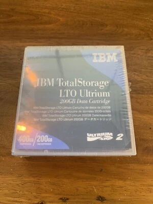 08L9870 IBM 200GB 400GB LTO Data Cartridge for IBM TotalStorage - Image 1 of 2