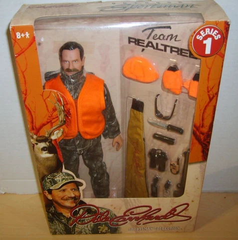 DALE EARNHARDT Sportsman Team REALTREE Turkey Hunter Figure Series 1 BRAND NEW Cover